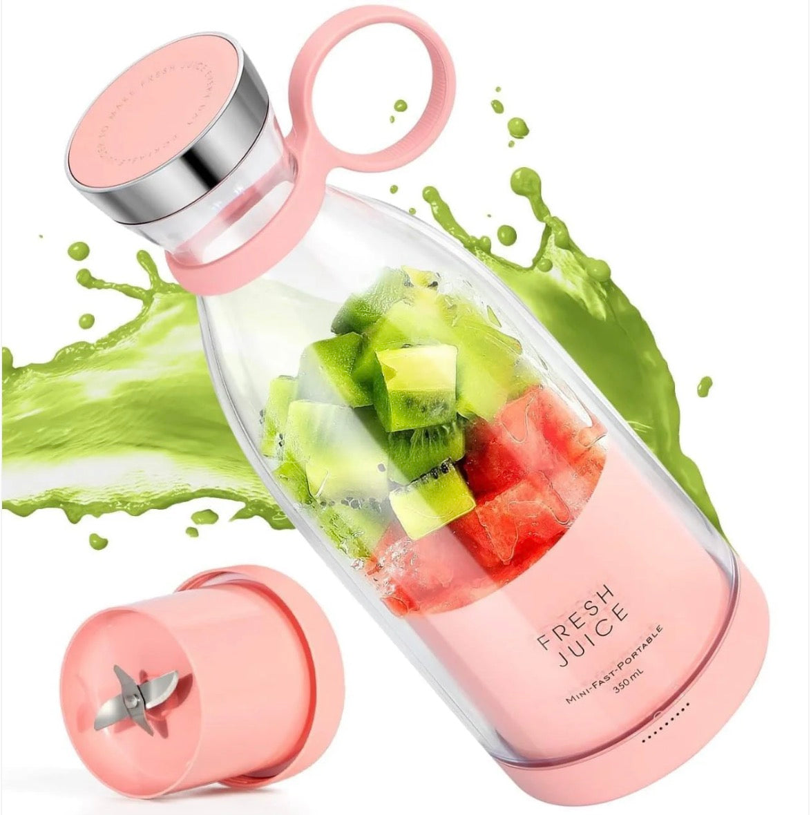 Electric Portable Mini Juicer Bottle | Wireless Personal Size Juicer Blender