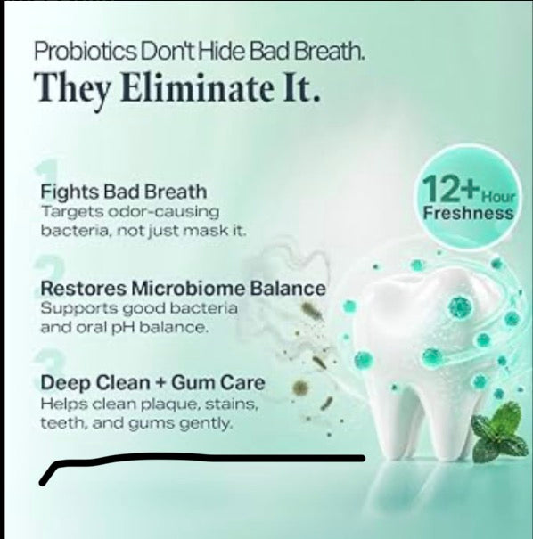Probiotic Ultra Whitening Toothpaste (Pack of 2)